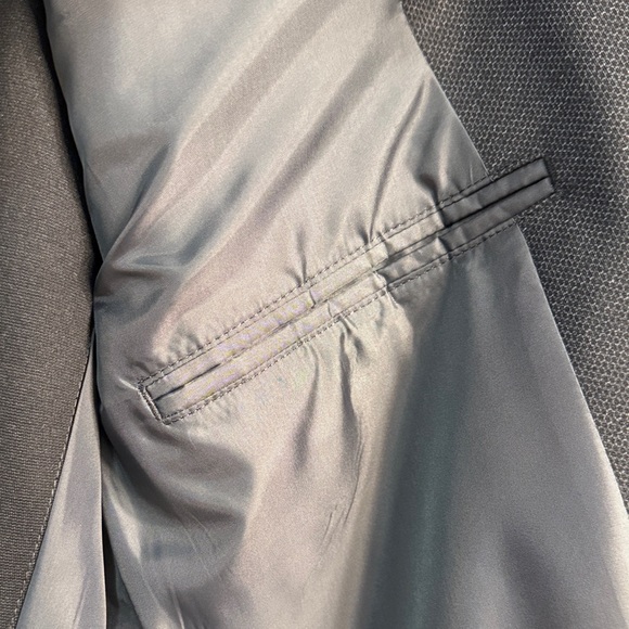 JF J.Ferrar Charcoal Slim Fit 42/44 R Blazer - Picture 7 of 9